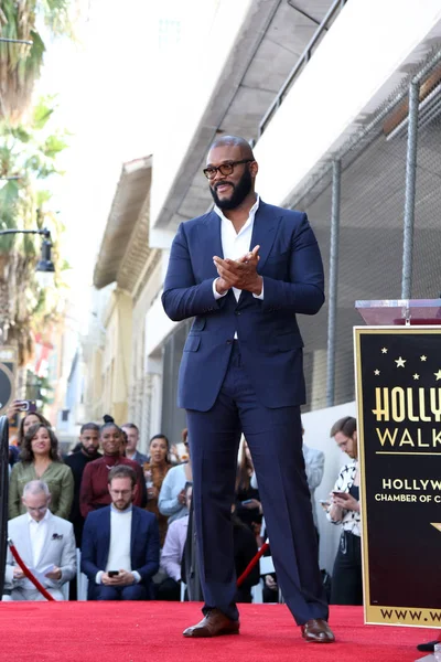 Tyler perry cerimônia estrela — Fotografia de Stock