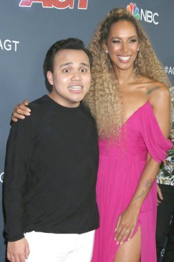 LOS ANGELES - 18 Eylül 2019 'da, Kodi Lee, Leona Lewis 