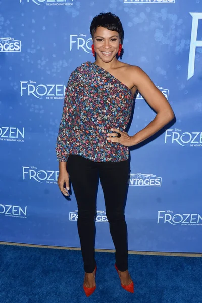 Los Angeles Dec Carly Hughes Premiere Frozen Teatro Pantages Dezembro — Fotografia de Stock