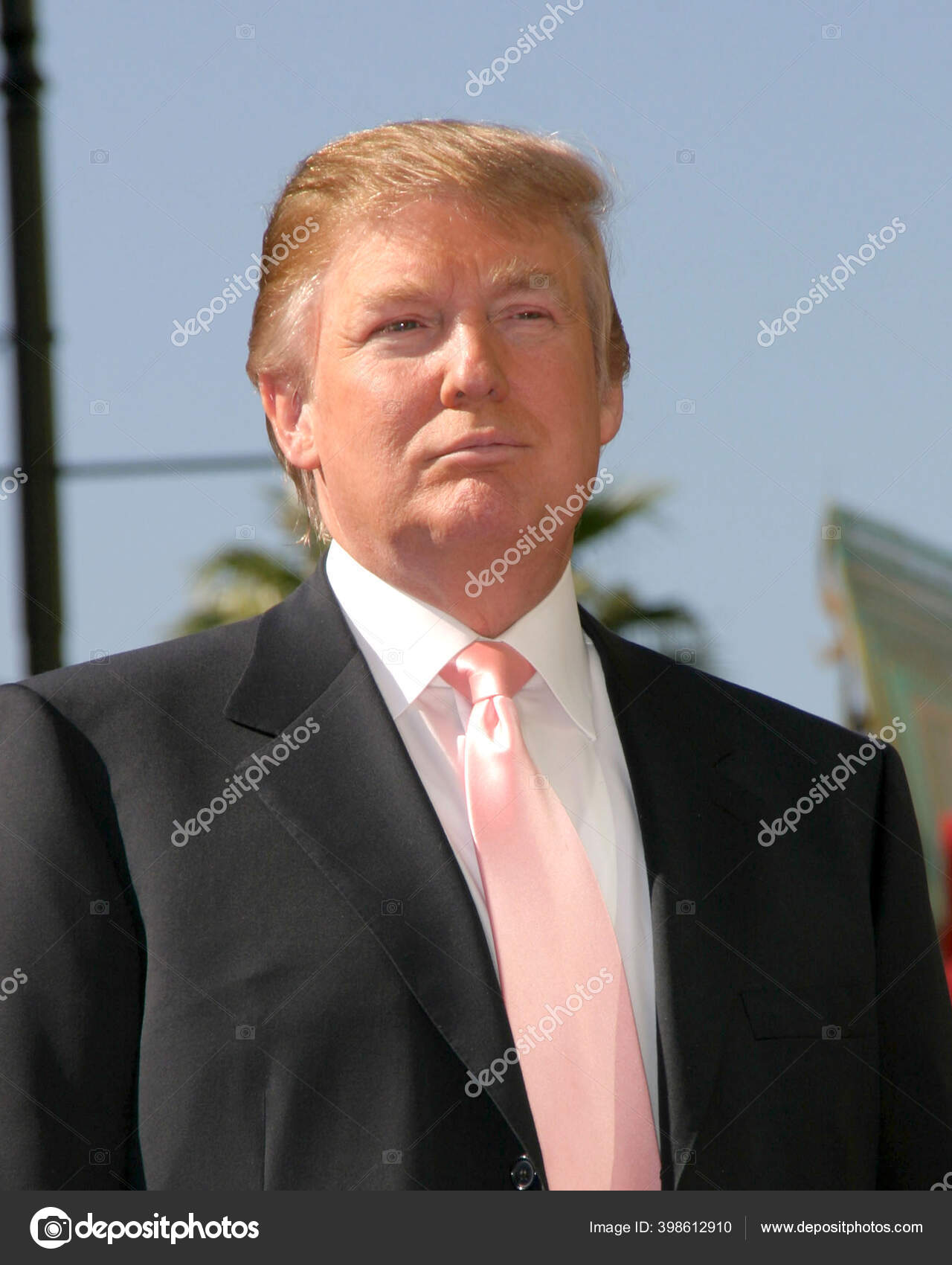 Los Angeles Jan Donald Trump Donald Trump Star Ceremony Hollywood
