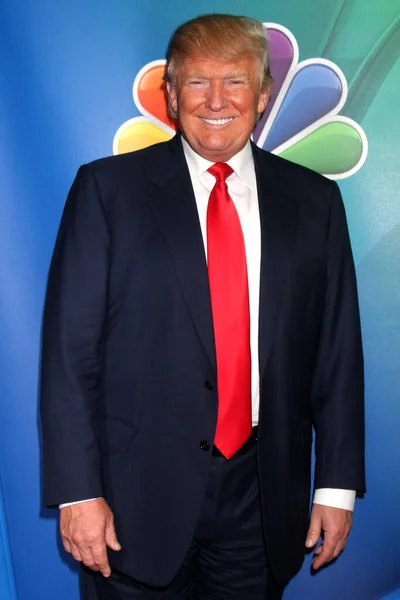 Los Angeles Dec Donald Trump Nbcuniversal Tca Press Tour Huntington — стокове фото