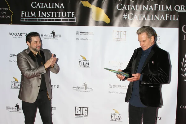 Los Angeles Sep Catalina Film Festival Director Ron Truppa Martin — 图库照片