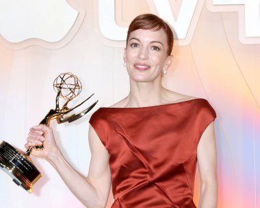 LOS ANGELES - SEP 14: Britt Lower 14 Eylül 2025 'te Ysabel' deki AppleTV + Post Emmy Partisi 'nde Batı Hollywood, CA