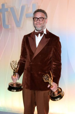 LOS ANGELES - 14 EP: Seth Rogen 14 Eylül 2025 'te Ysabel' deki AppleTV + Post Emmy Partisi 'nde Batı Hollywood, CA
