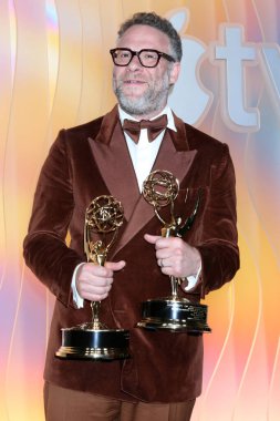 LOS ANGELES - 14 EP: Seth Rogen 14 Eylül 2025 'te Ysabel' deki AppleTV + Post Emmy Partisi 'nde Batı Hollywood, CA