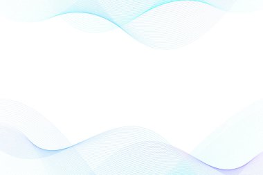 Soyut dalga geçmiş. Geometrik tasarım broşür, el ilanı, rapor, Web sitesi, afiş için şablon. Vektör çizim.