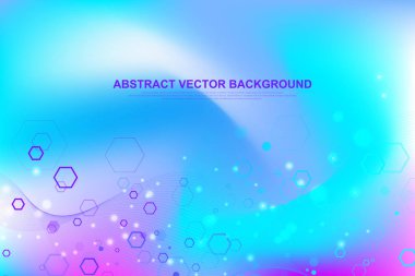 Fütüristik soyut vektör arka plan blockchain teknoloji. Derin web. Ağ iş kavramı noktadan noktaya. Genel cryptocurrency blockchain vektör afiş. Dalgalar akışı