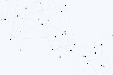 Fütüristik arka plan blockchain teknoloji. Genel Internet ağ bağlantı. Ağ iş kavramı noktadan noktaya. Genel cryptocurrency blockchain vektör afiş. Dalga akışı