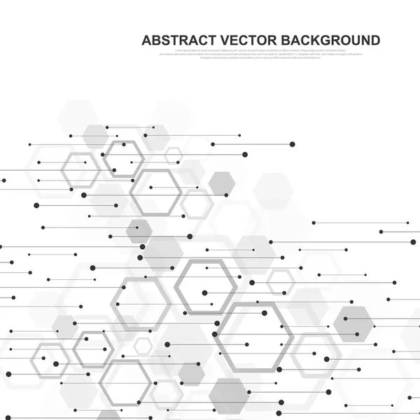 Netzwerkverbindungskonzept abstrakte Technologie. globale Netzwerkverbindungen mit Punkten und Linien. Visualisierung von Big Data. futuristische Infografik. Vektorillustration — Stockvektor