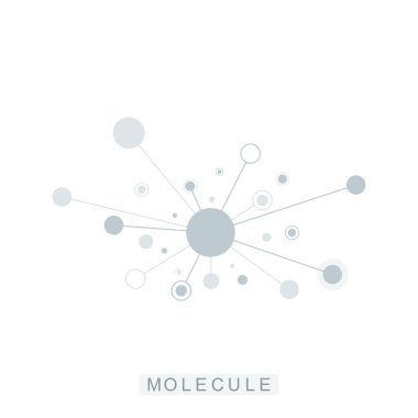 Molekül logo şablonu simgesi bilim logo genetik, Dna sarmalı. Genetik analiz, araştırma biyoteknoloji kod Dna molekülleri. Biyoteknoloji genom kromozom. Vektör çizim