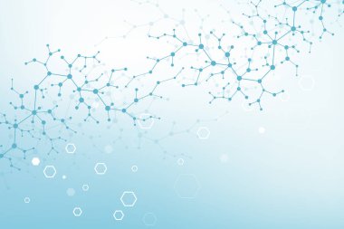 Bilimsel molekül arka plan DNA çift sarmal çizimi ve sığ alan derinliği. DNA moleküllü gizemli duvar kağıdı ya da afiş. Genetik bilgi illüstrasyonu
