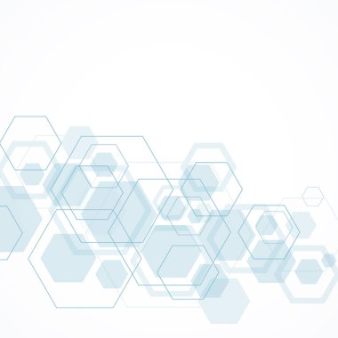 Tıp, bilim, teknoloji ve kimya için akış dalgaları olan bilimsel bir arkaplan. DNA moleküllü duvar kağıdı ya da afiş. Geometrik dinamik doğrusal dalga çizimi.