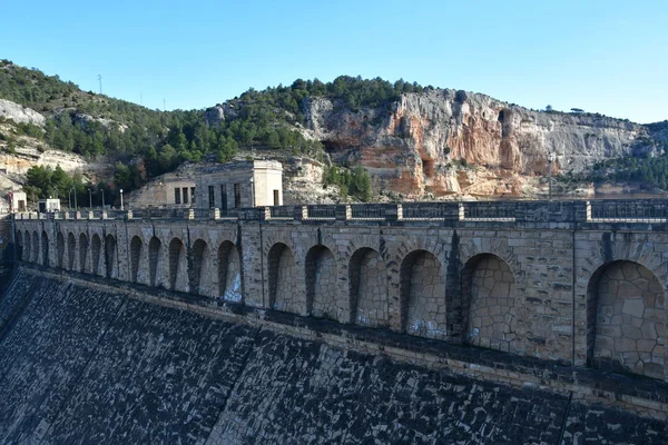 Santolea Δεξαμενή Teruel Ισπανία — Φωτογραφία Αρχείου