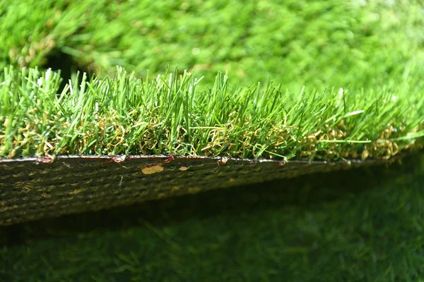 Cut Piece Artificial Grass — Stock Photo, Image