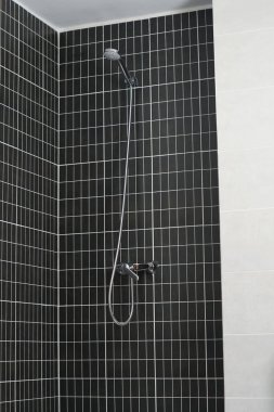 Temel duş suyu musluğu ve kafa gösterimi