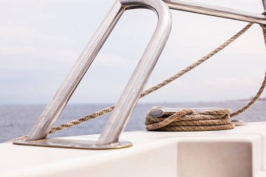 Deniz ya da okyanus gemisi güzel manzara