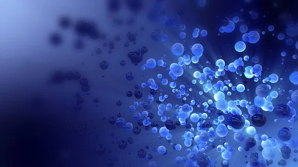 Kabarcıkları ile renkli arka plan. Arka plan, seçici odak