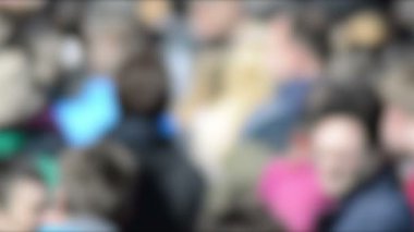Seyirci konser kalabalık bulanıklık 