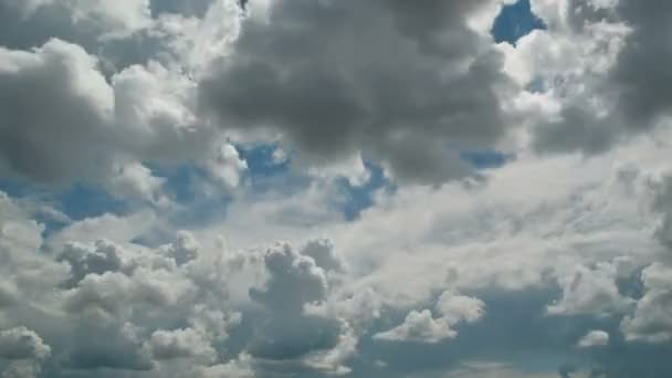 Nuvens Móveis Lapso Tempo — Vídeo de Stock