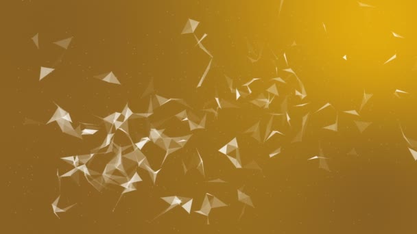 Fond abstrait avec lignes géométriques et points 