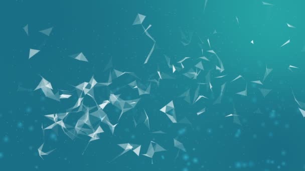 Fond abstrait avec lignes géométriques et points 