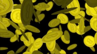 Düşen, Bitcoin animasyon sembolleri