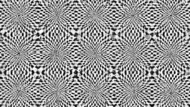 Kaléidoscope noir et blanc 