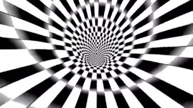 Uzay-zaman girdap tünel döngü animasyon