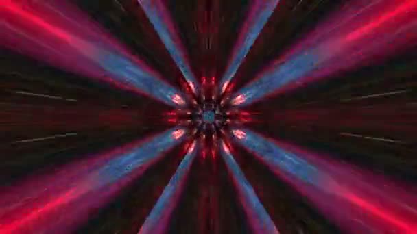 Abstract Motion Background Kaleidoscope View — Stock Video