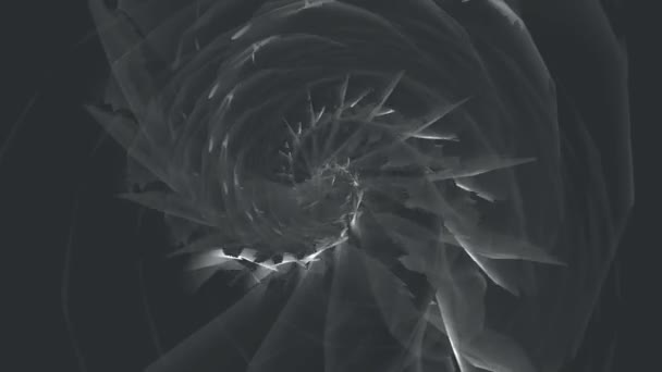 Abstract Background Black White — Stock Video