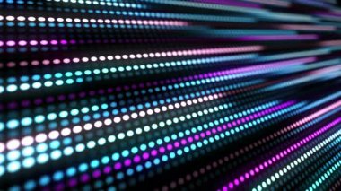 Şaşırtıcı hareketli grafik arka plan, daire ışıklar