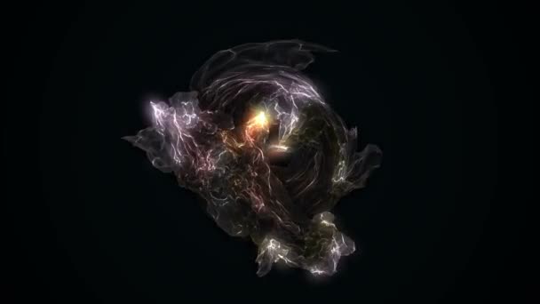 Fond Fractal Abstrait Animation Rendu — Video