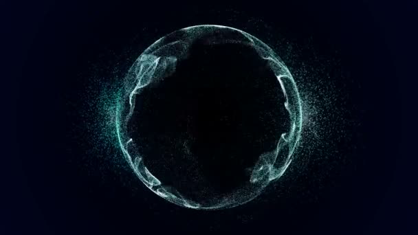能量波微粒 — 图库视频影像