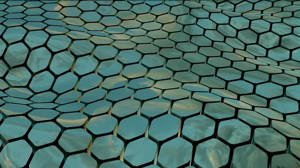 Altıgen soyut arka plan. altıgen yapı