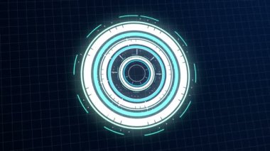 Futuristik HUD arayüzü, 4k çözünürlük