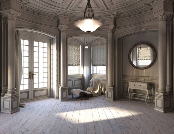 Фан-Шато, особняк или интерьер замка
