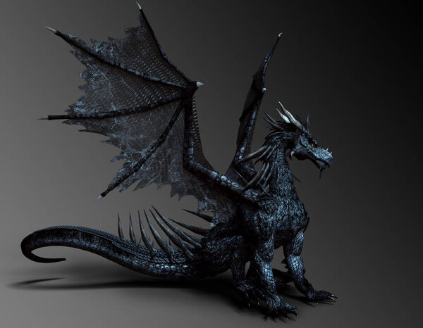 Черный дракон с Мбаппе и Спайсером
