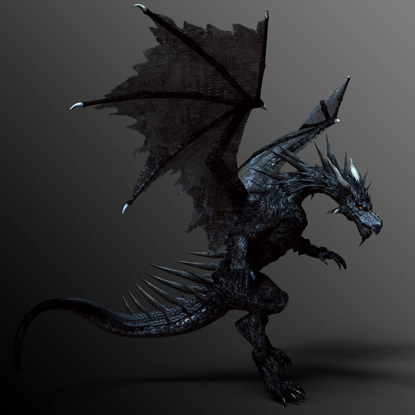 Черный дракон с Мбаппе и Спайсером
