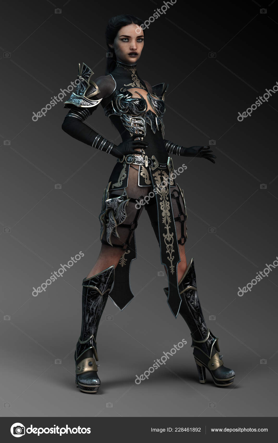 lady armor
