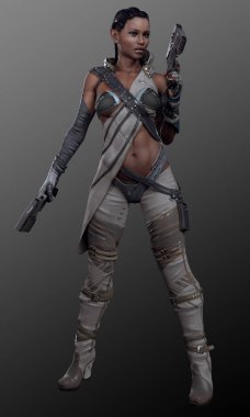Sci Fi Pistols ile Space Elf