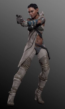 Sci Fi Pistols ile Space Elf