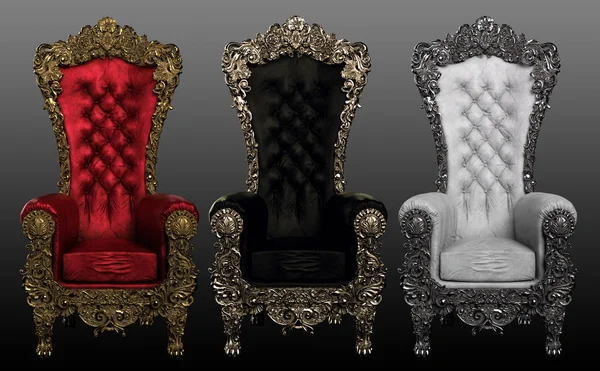 Medieval Fantasy Throne — Stock Photo, Image