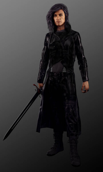 Городской маг или меч в черной броне
