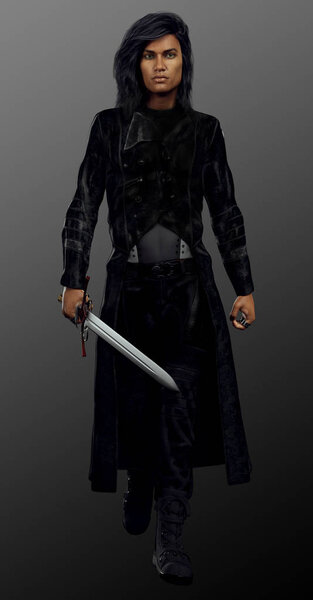 Городской маг или меч в черной броне
