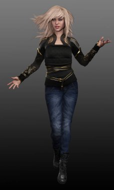 Sihirli Akademi Fantezi Öğrenci Büyücüsü