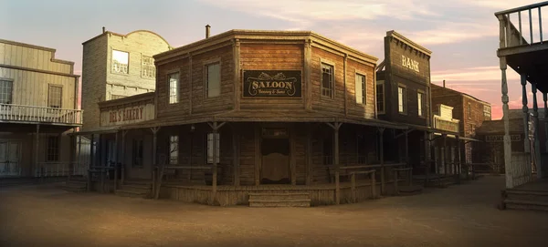 Old West Saloon Main Street — Stock Photo, Image