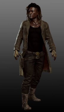 PoC Eski Batı Kovboyu Duster 'da Korku ve Tabancayla