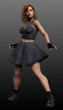 Kısa Dantelli Sihirli Akademi Kızı