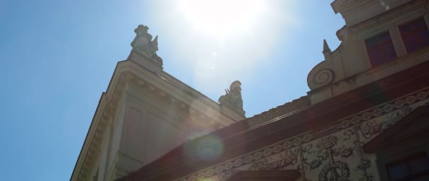 Georgentor Alay Prens Ilk Şehir Birçok Rönesans Bina Dresda Saksonya — Stok video