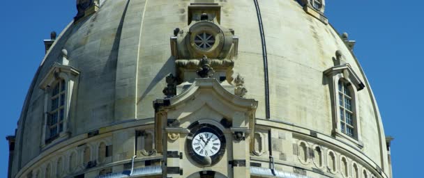 Dresde Frauenkirche Littéralement Église Notre Dame Une Église Luthérienne Dresde — Video